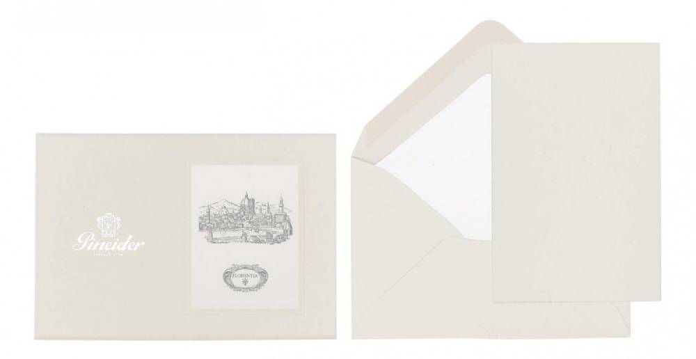 Pineider Set Biglietti Florentia Formato 4 Offerte