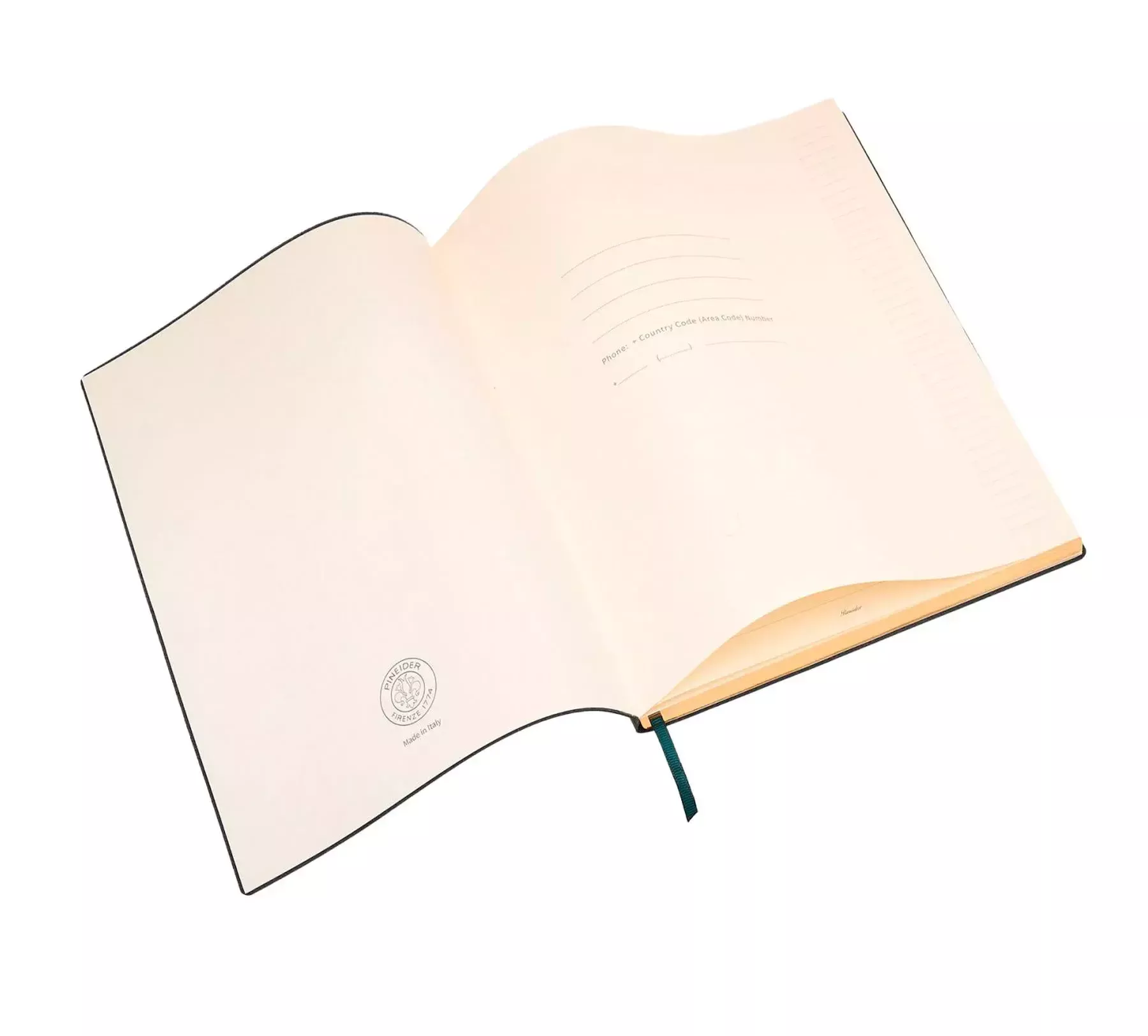 Pineider Notebook Milano Grande a righe Vendite Flash