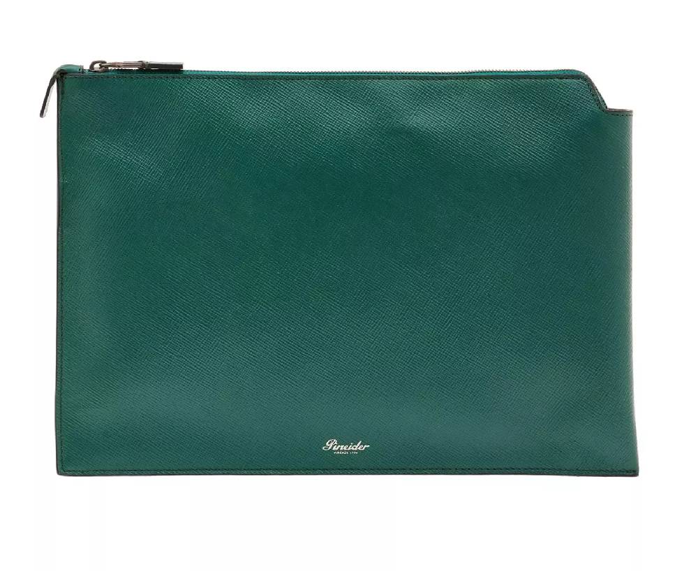Pineider Pouch Large in Mini Franzi In Linea