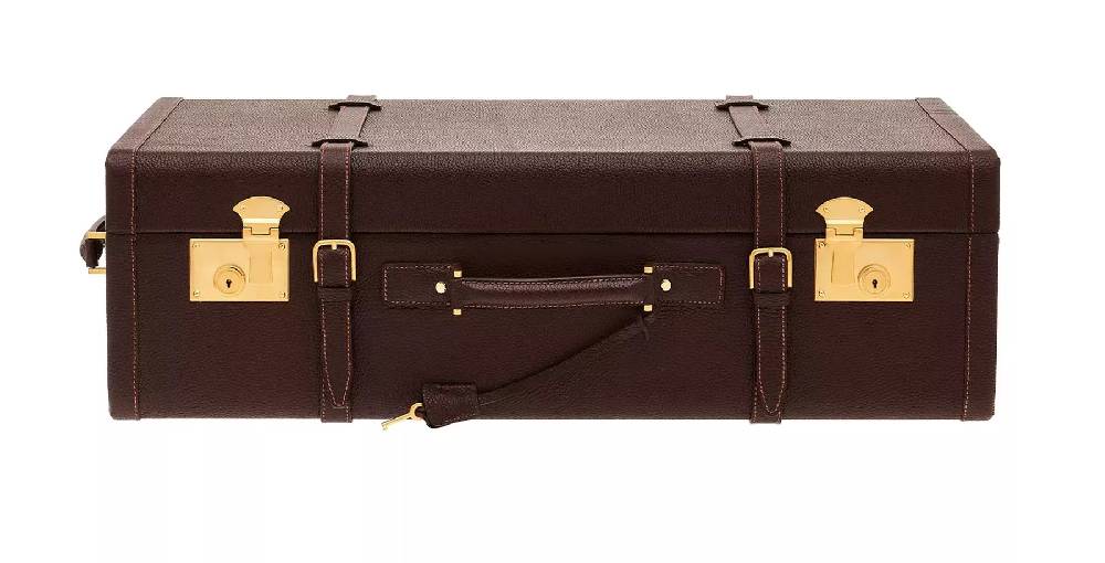Pineider Passion Suitcase Big Grained Sconto