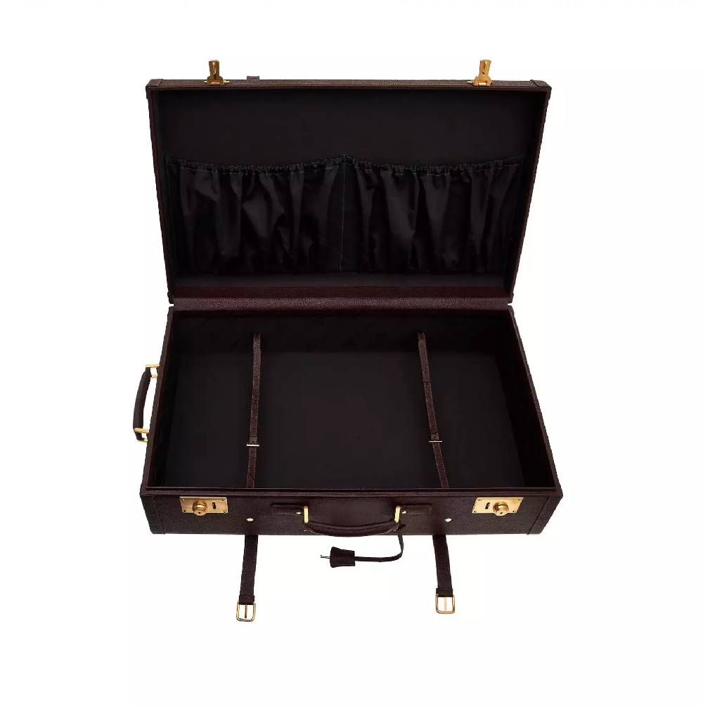 Pineider Passion Suitcase Big Grained Sconto
