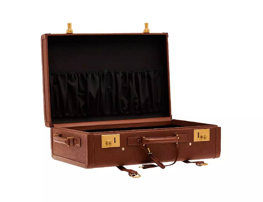 Pineider Passion Suitcase Medium Grained Offerta