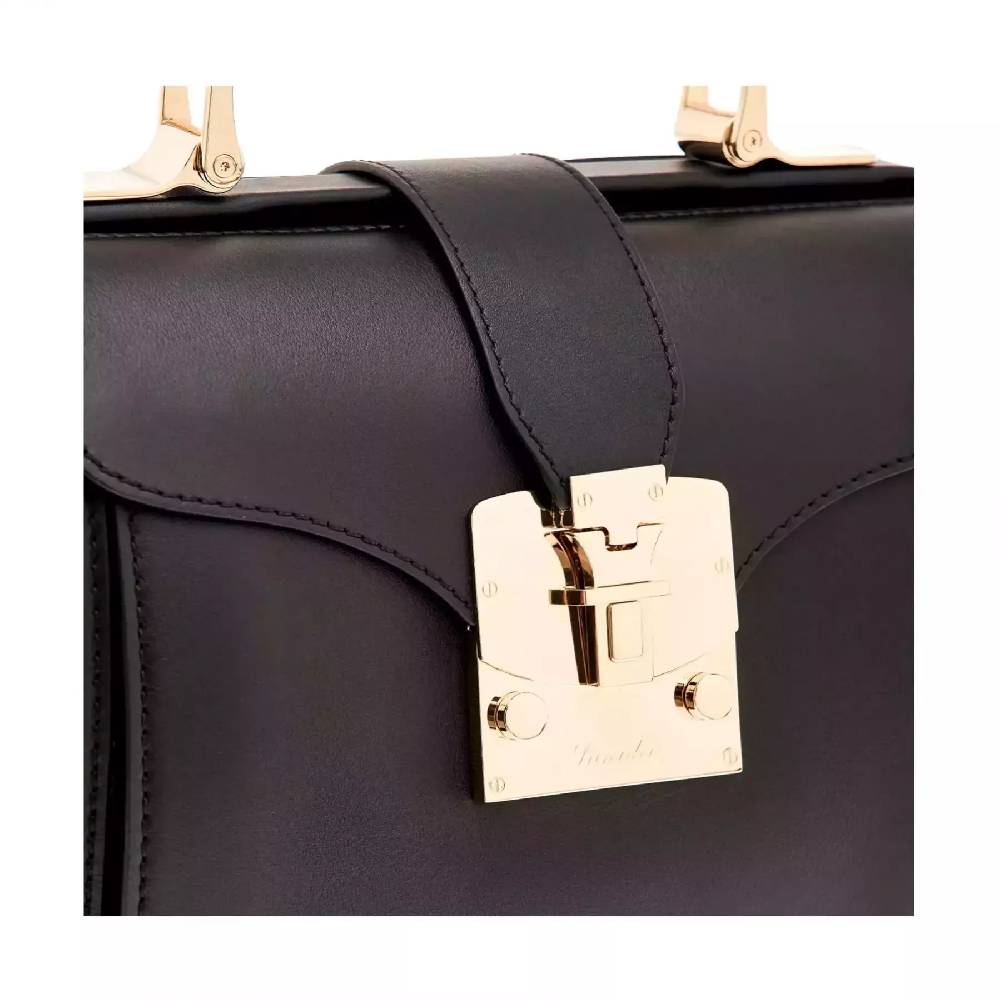 Pineider Lady Doctor Bag Small in Metro Smooth Outlet