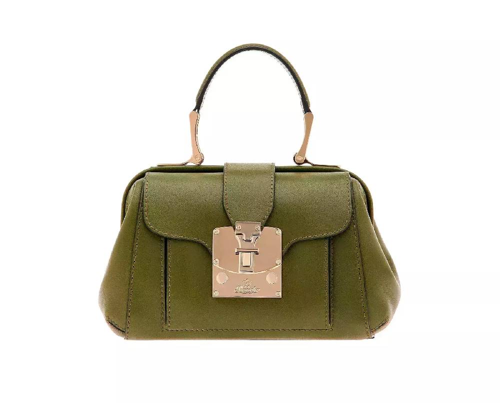 Pineider Lady Doctor Bag Mini in Metro Smooth In Vendita
