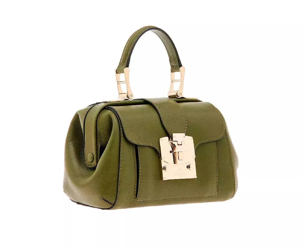 Pineider Lady Doctor Bag Mini in Metro Smooth In Vendita