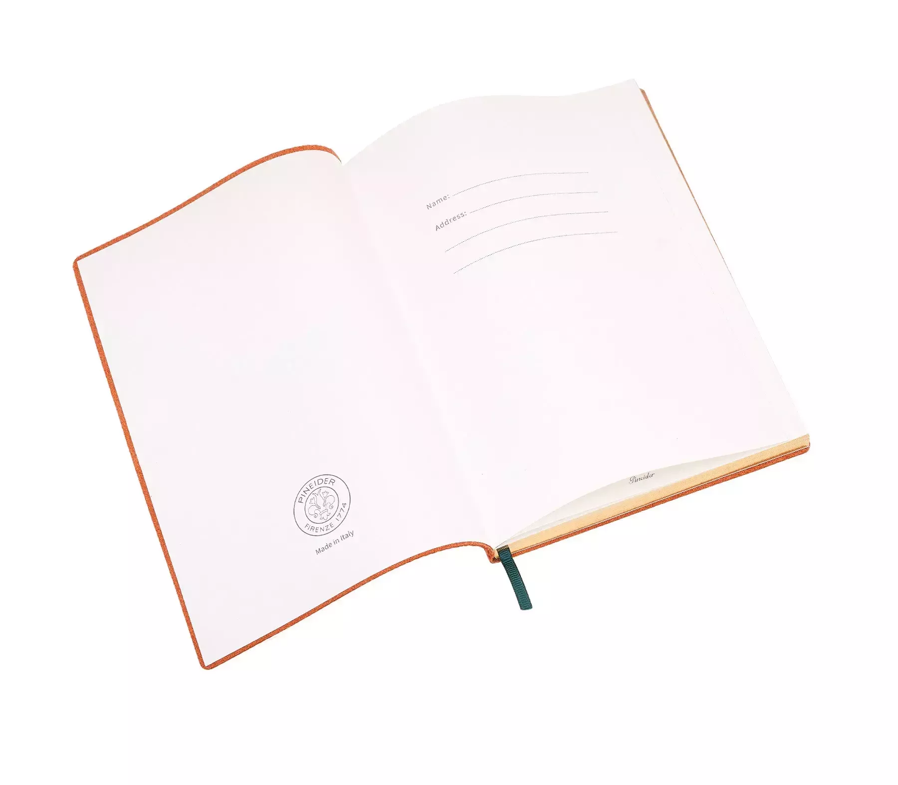 Pineider Notebook Collection Medio senza righe Presa