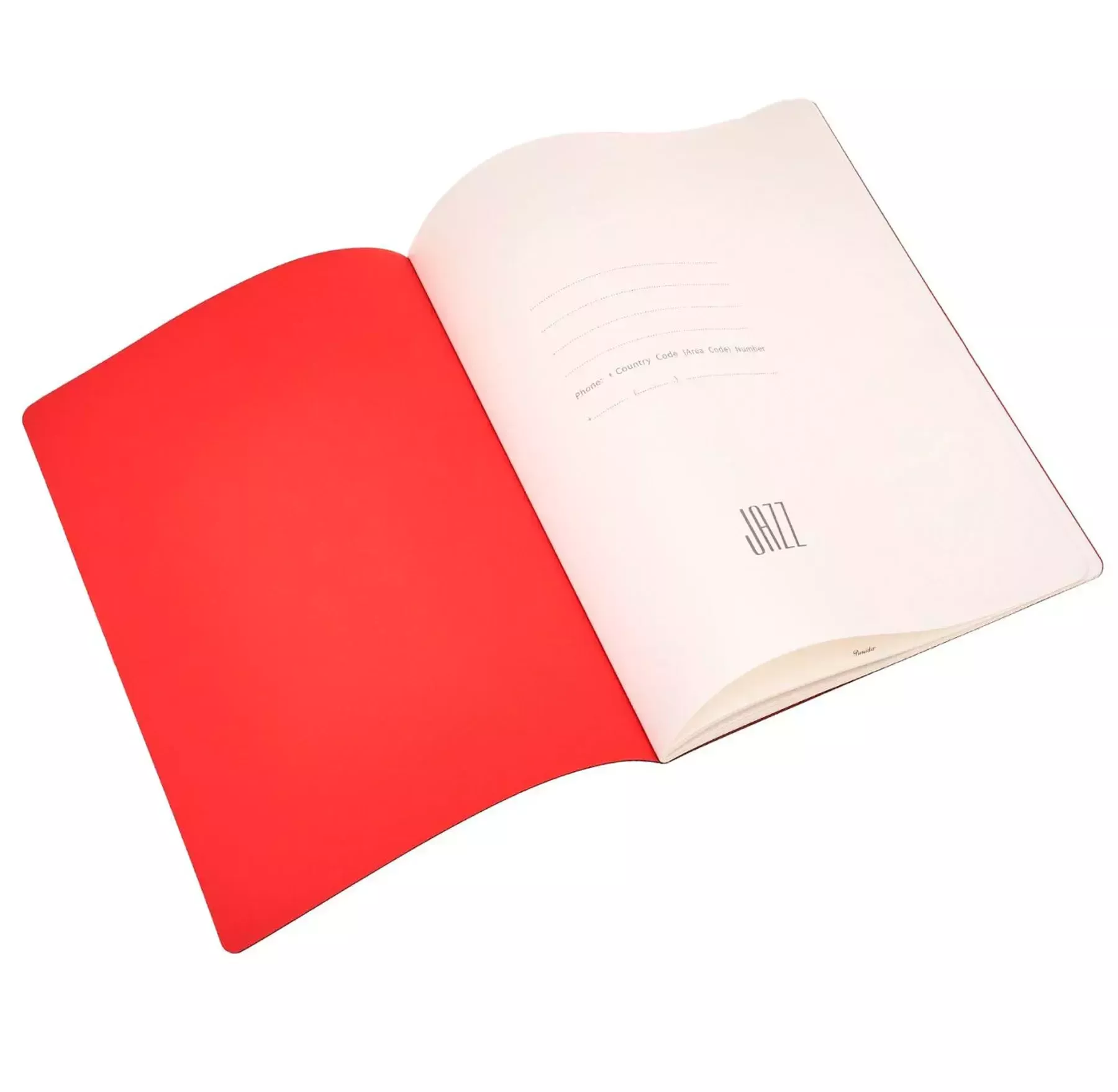 Pineider Notebook Jazz Grande senza righe Economico