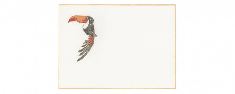 Pineider Biglietti con motivo a rilievo Eight Cards Birds I Più Venduti