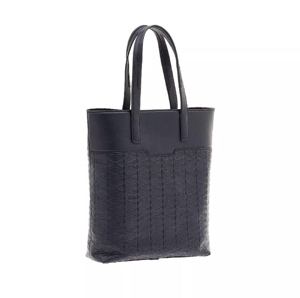 Pineider Vertical Shopping Bag Medium in Embossed Empress Saldi