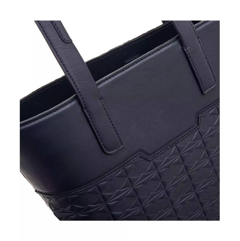 Pineider Vertical Shopping Bag Medium in Embossed Empress Saldi