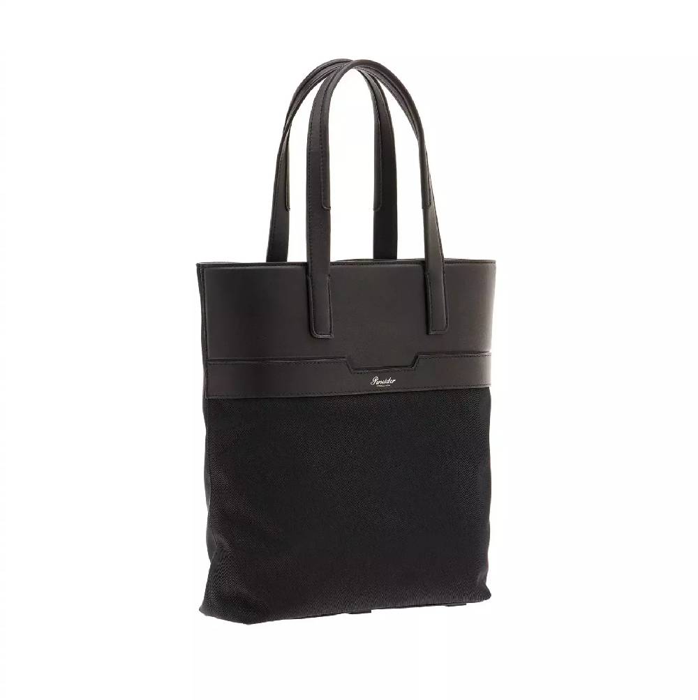 Pineider Museum Vertical Shopping Bag in Metro Nylon Nuova