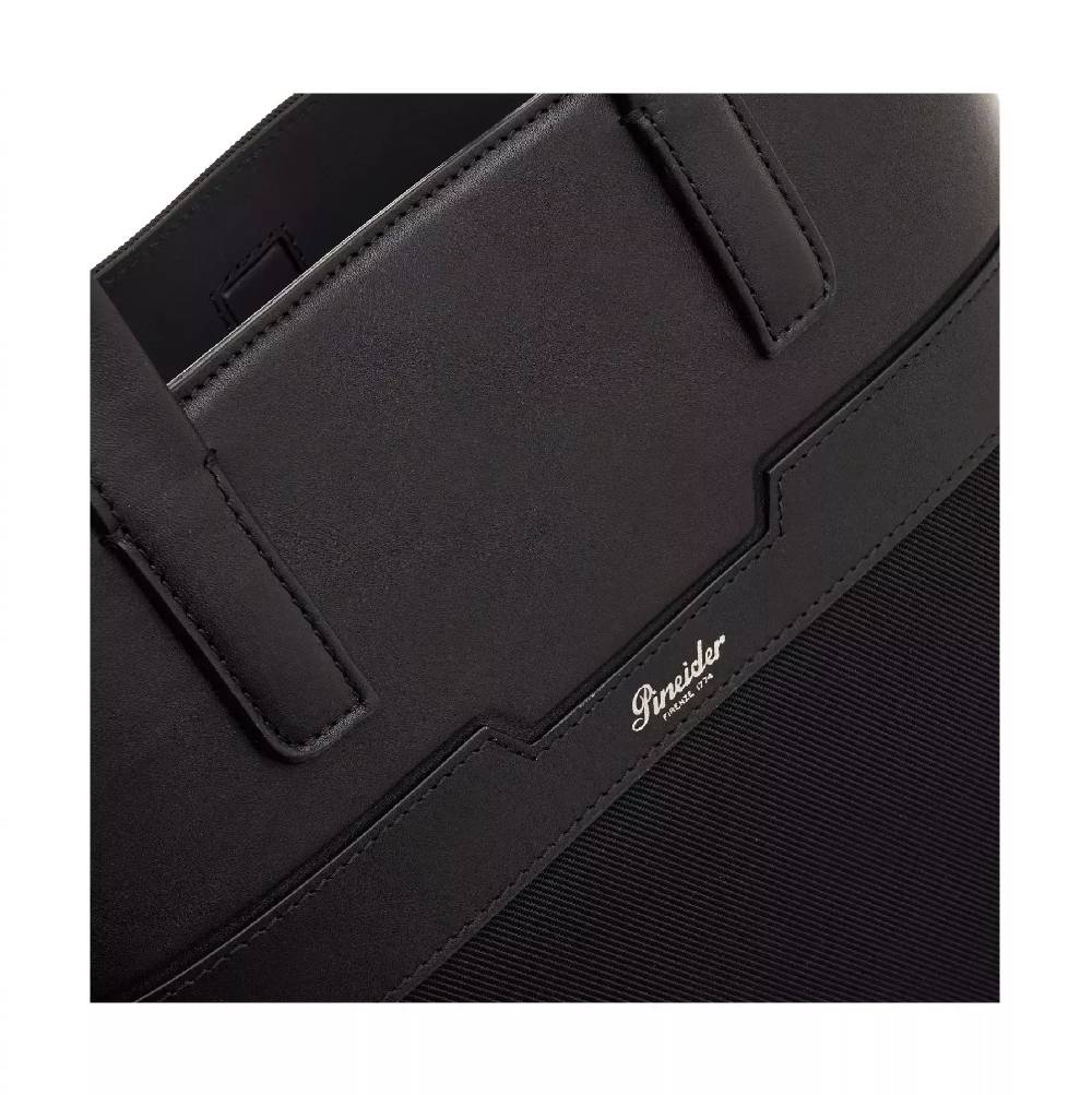 Pineider Museum Vertical Shopping Bag in Metro Nylon Nuova