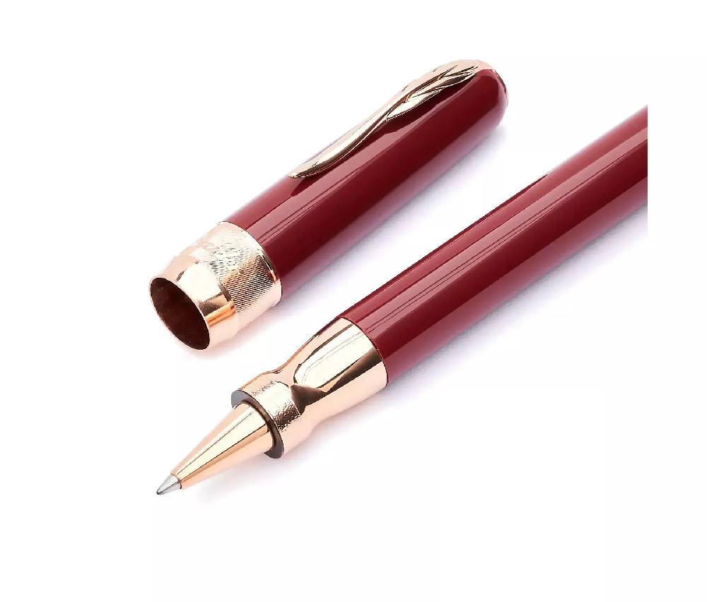 Pineider Penna Roller Classic Rose Gold Italia