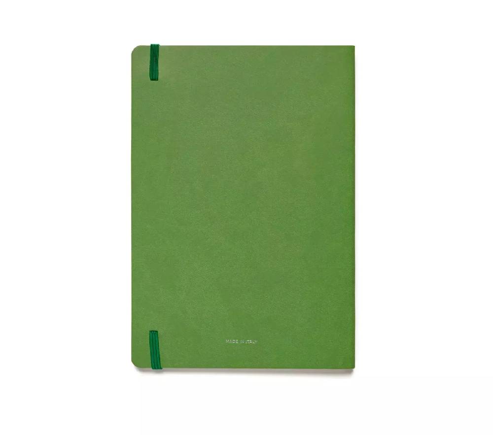 Pineider Notebook Funky Crest Medio senza righe Affare Del Giorno