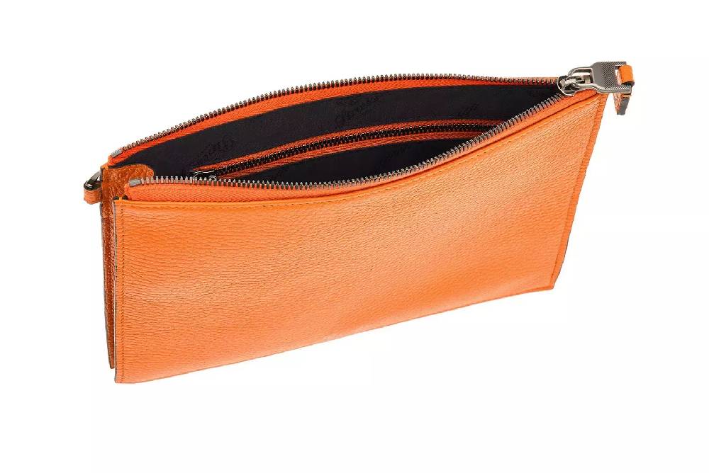 Pineider Pouch con passante mano in Bottalato In Saldo