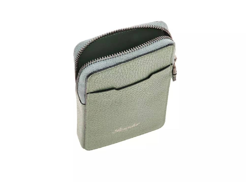 Pineider Porta Cellulare con zip in Bottalato 2025