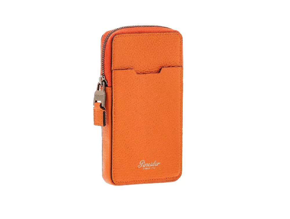 Pineider Porta Cellulare con zip in Bottalato 2025