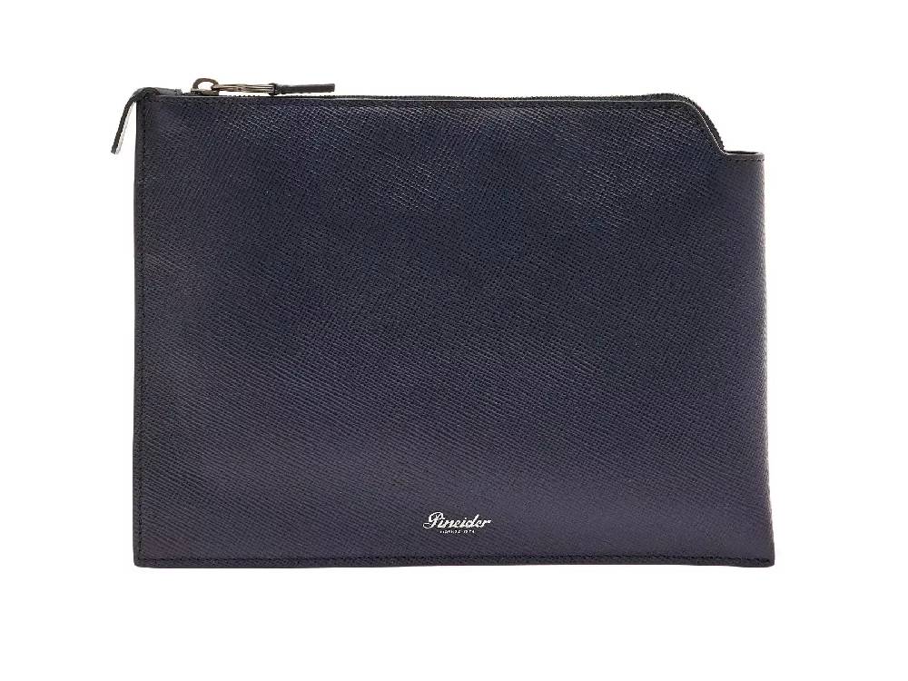 Pineider Pouch Medium in Mini Franzi In Linea