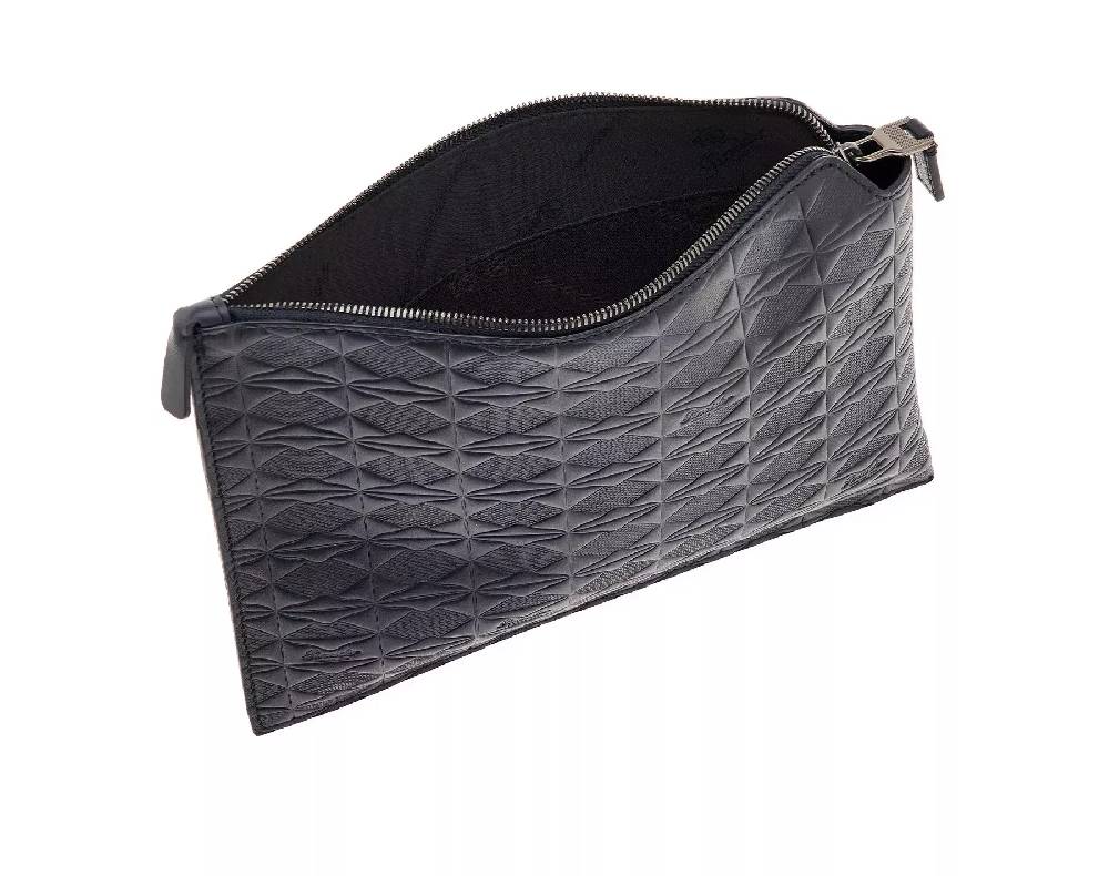 Pineider Pouch Medium in Embossed Empress Nuovo