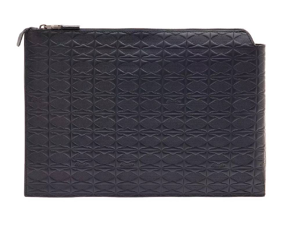 Pineider Pouch Large in Embossed Empress Qualità