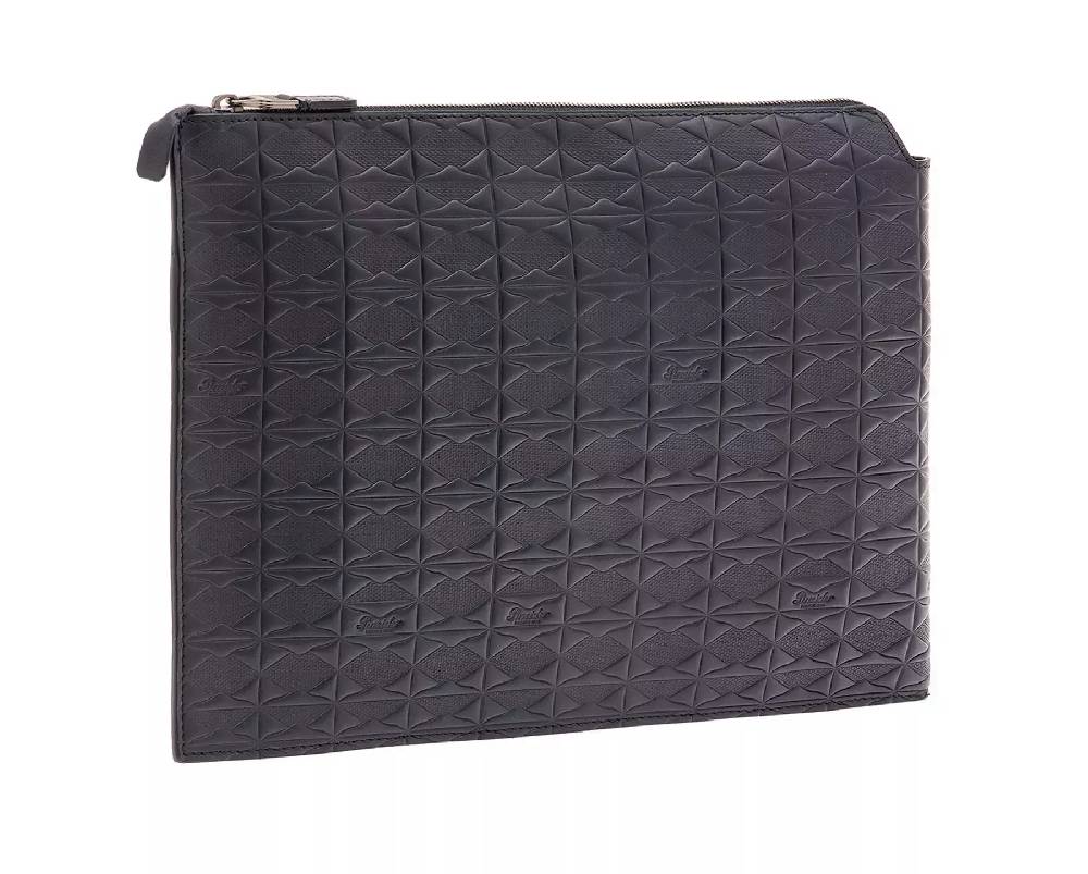 Pineider Pouch Large in Embossed Empress Qualità