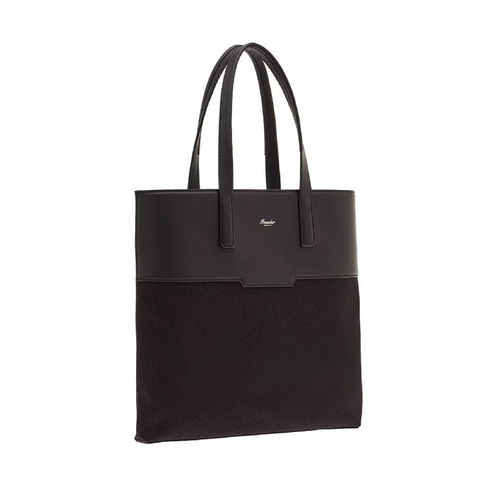 Pineider Museum Vertical Shopping Bag in Metro Nylon Presa