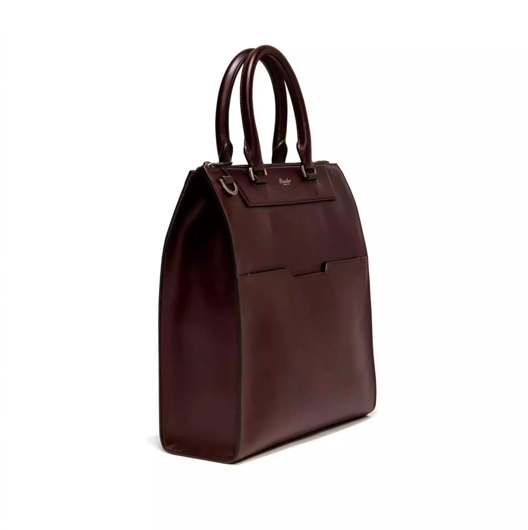 Pineider Florence Shopping Bag in Metro Smooth Saldi Di Fabbrica