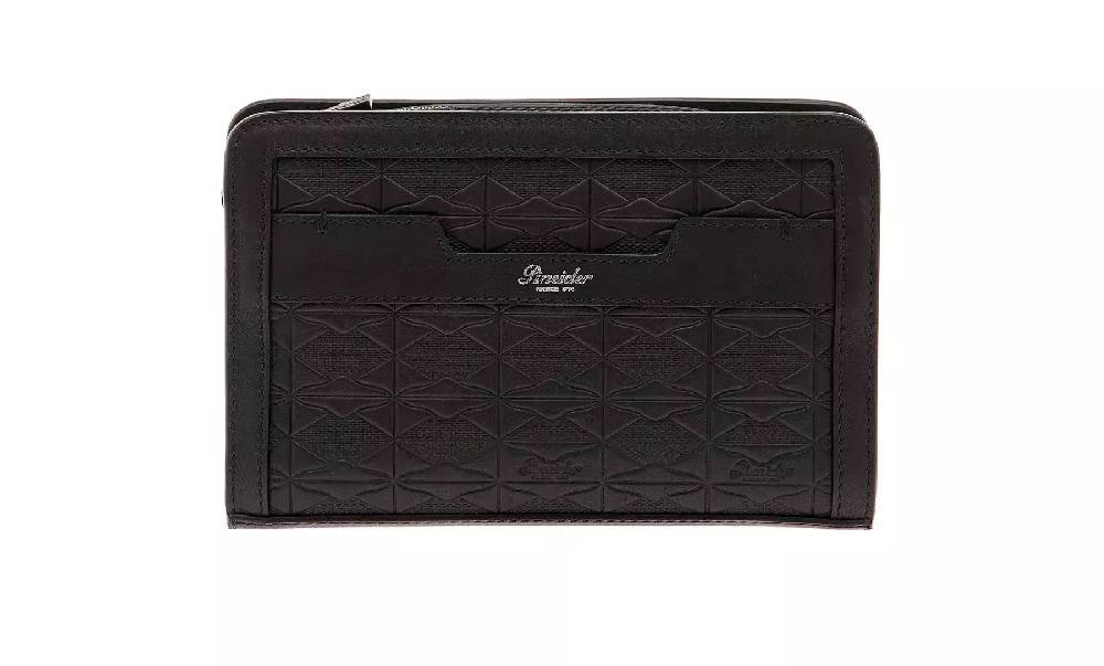 Pineider Odette Crossbody in Embossed Empress Consegna Veloce