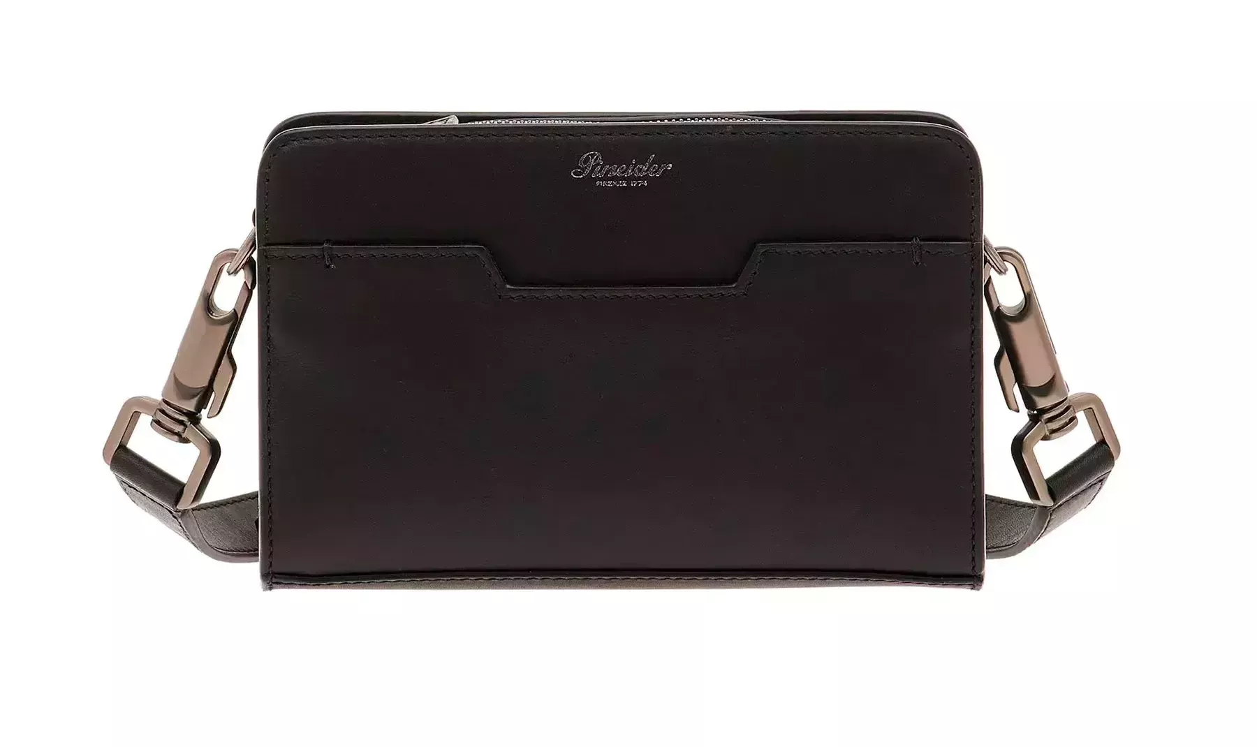 Pineider Odette Crossbody in Metro Smooth Presa