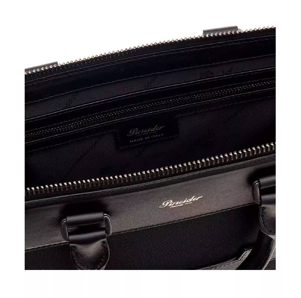 Pineider Slim Briefcase in Metro Nylon Outlet