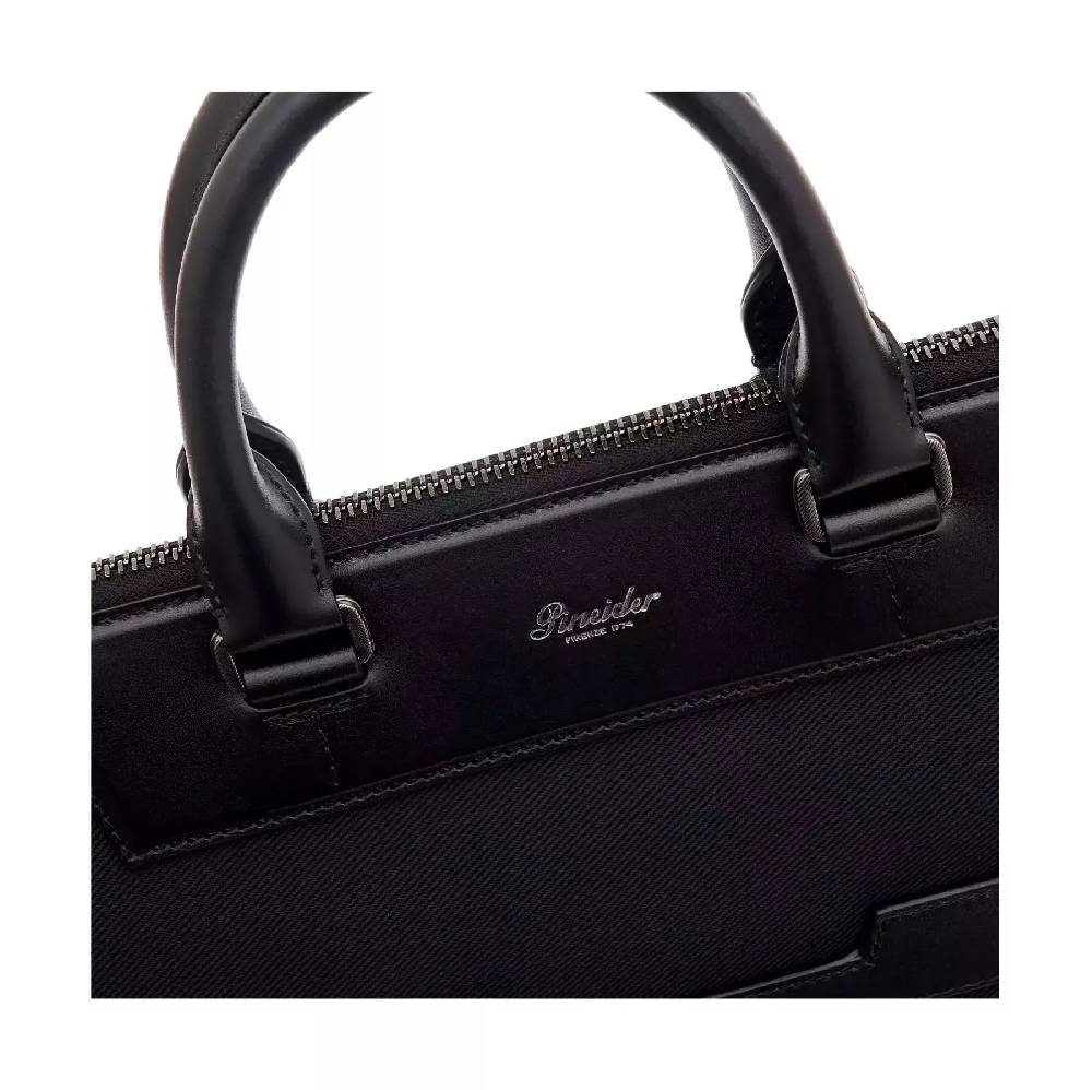 Pineider Slim Briefcase in Metro Nylon Outlet