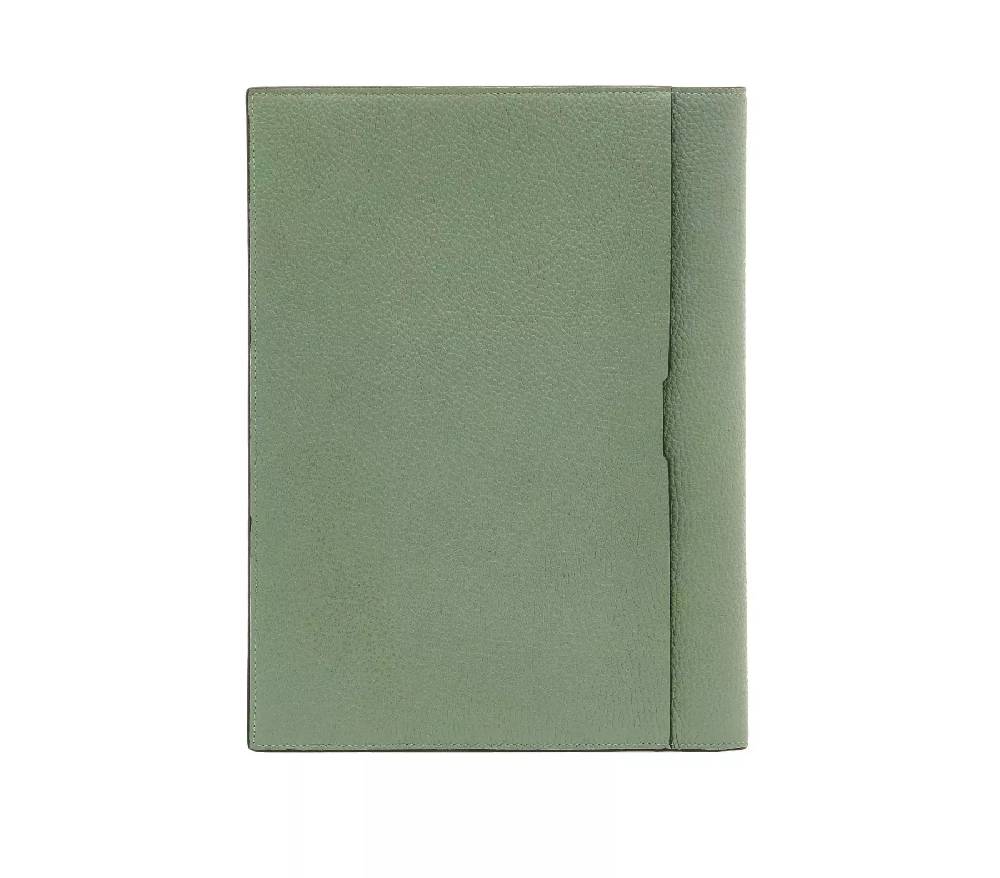 Pineider Porta Notepad con porta carte in Bottalato Italia