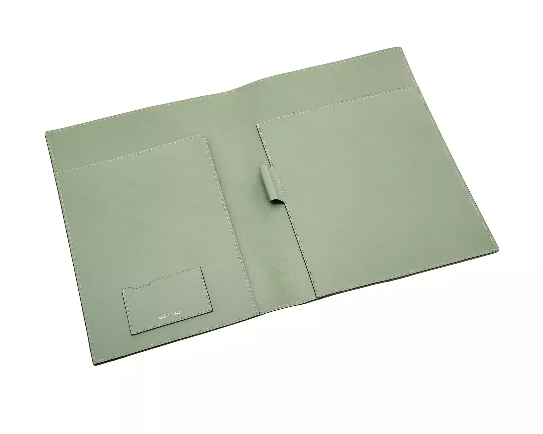 Pineider Porta Notepad con porta carte in Bottalato Italia