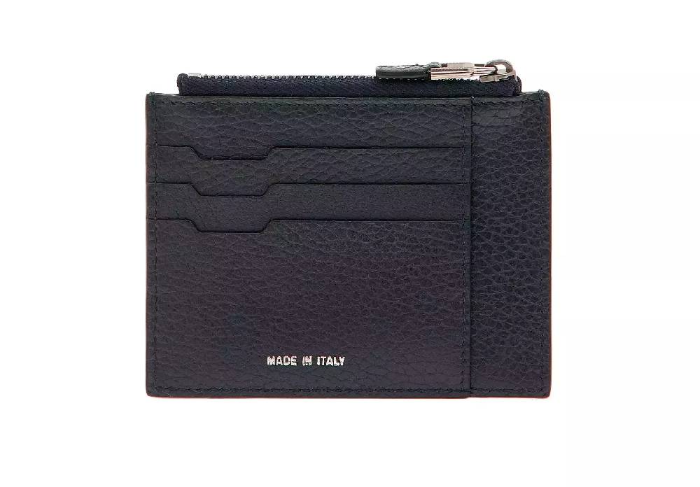 Pineider Porta carte con zip in Bottalato 2025