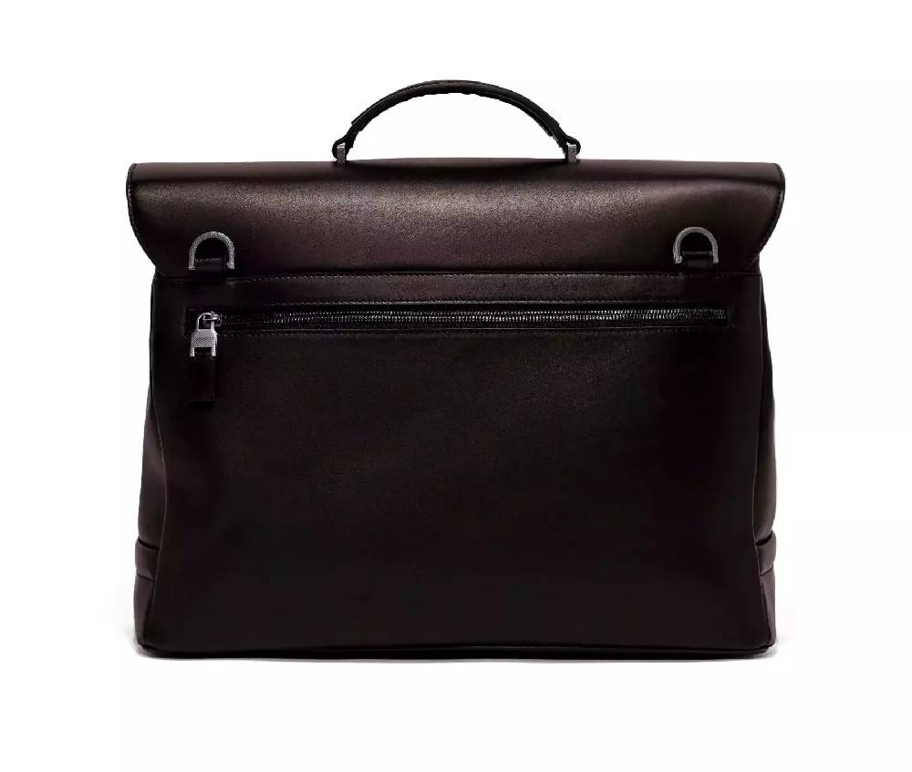 Pineider Doctor Briefcase in Metro Smooth Sconto
