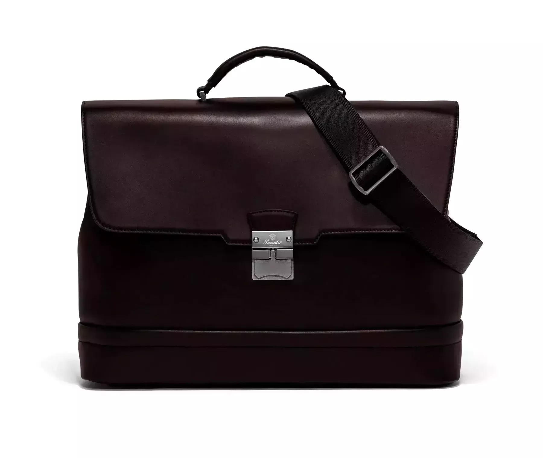Pineider Doctor Briefcase in Metro Smooth Sconto