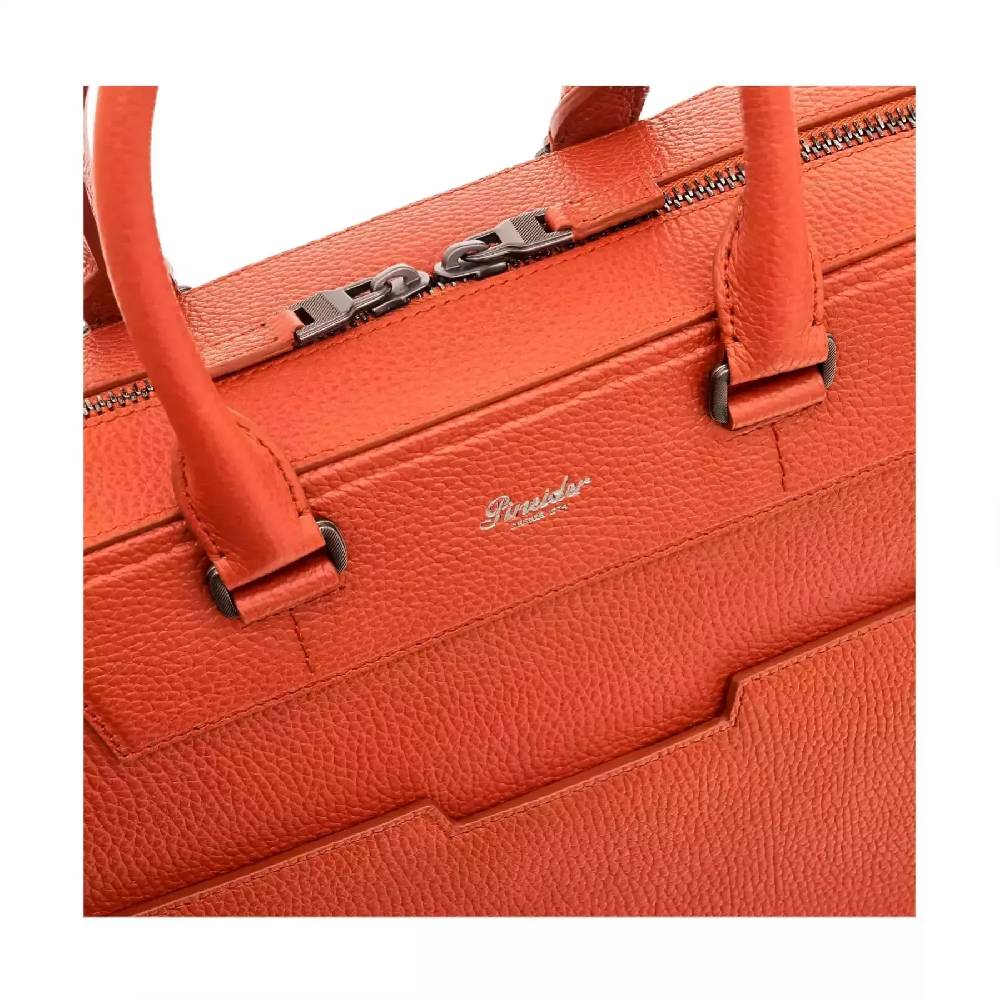Pineider Tailored Briefcase in Bottalato Outlet