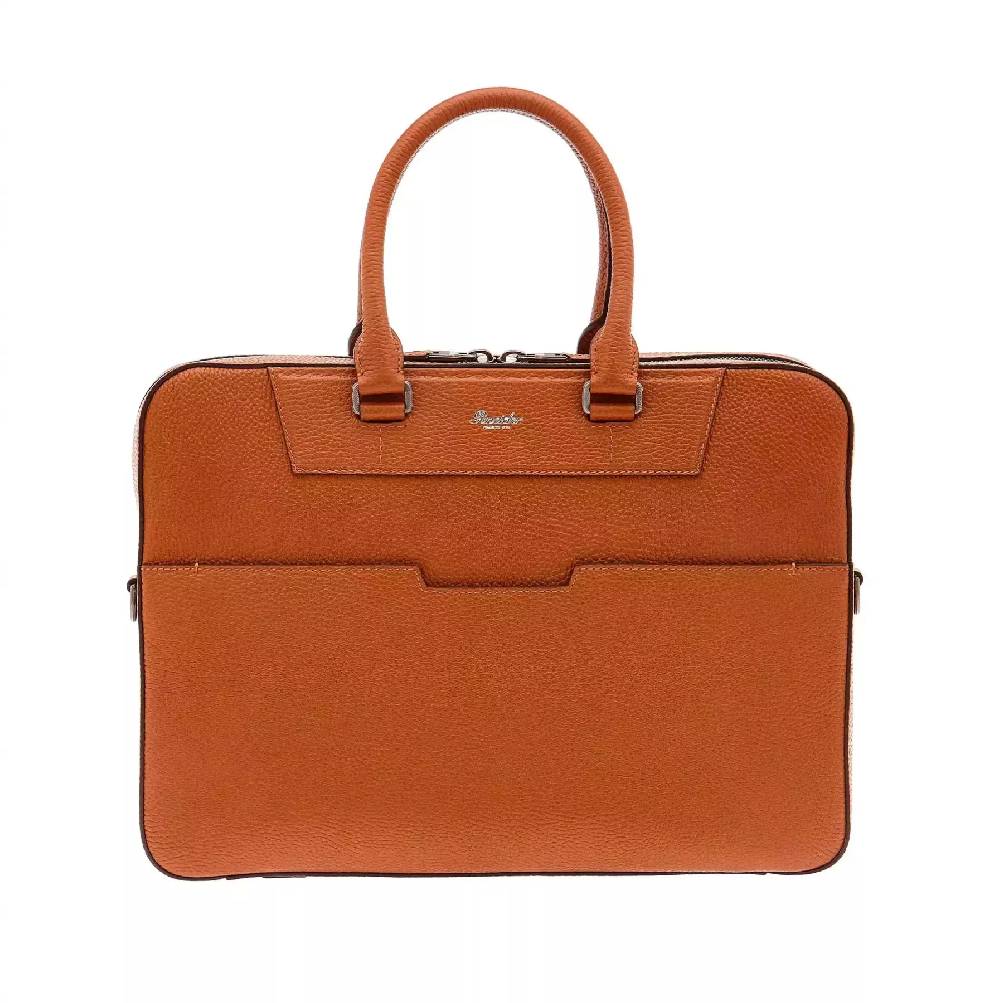 Pineider Tailored Briefcase in Bottalato Outlet