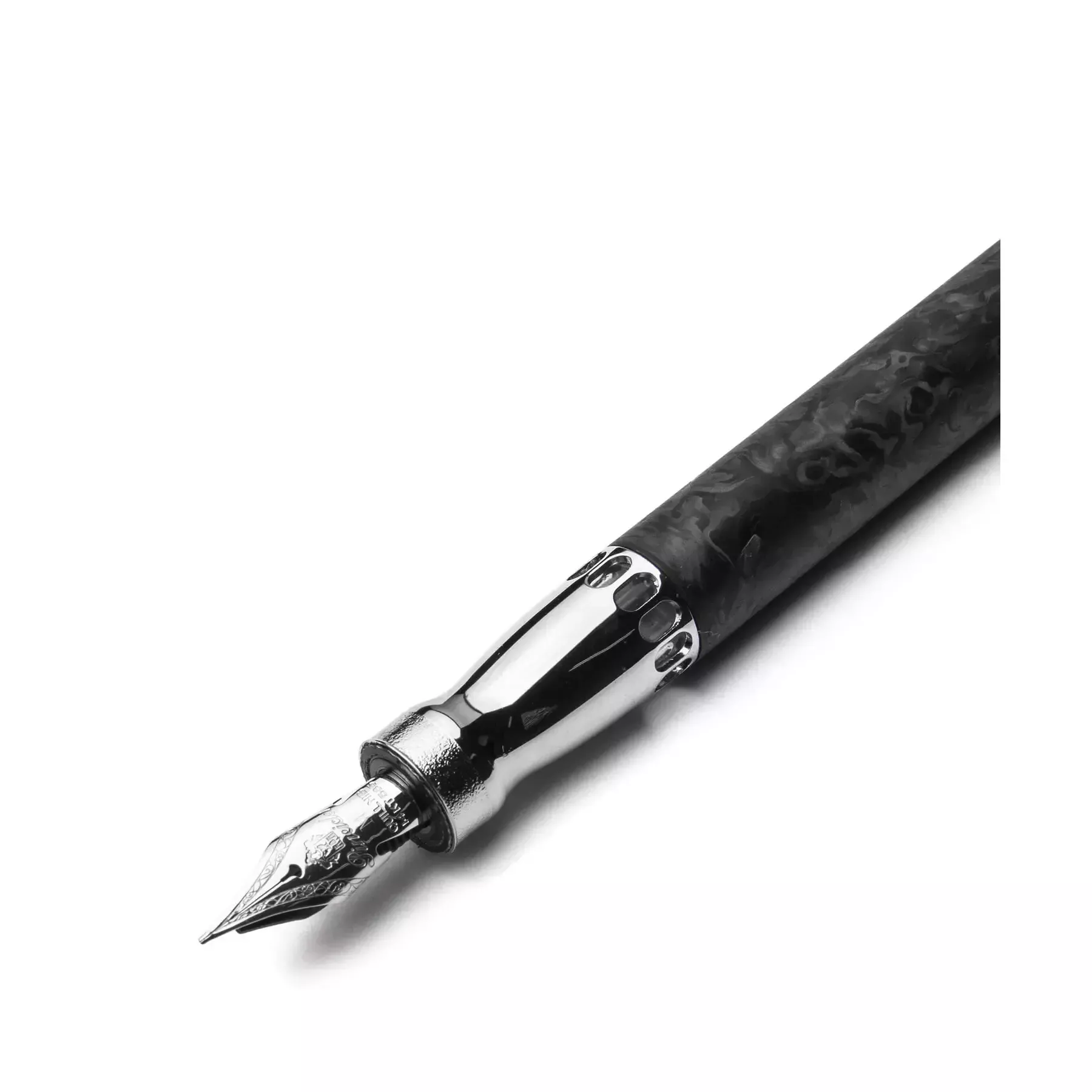 Pineider Penna Stilografica La Grande Bellezza Forged Carbon Vendite Flash