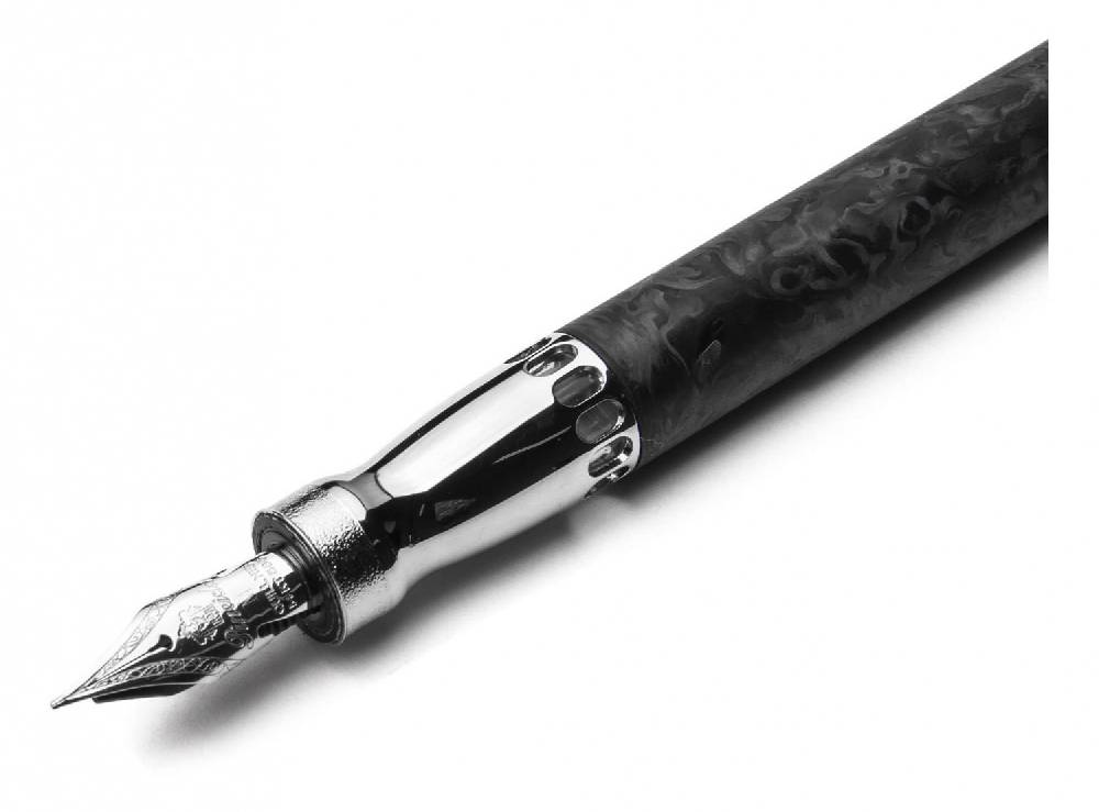 Pineider Penna Stilografica La Grande Bellezza Forged Carbon Vendite Flash