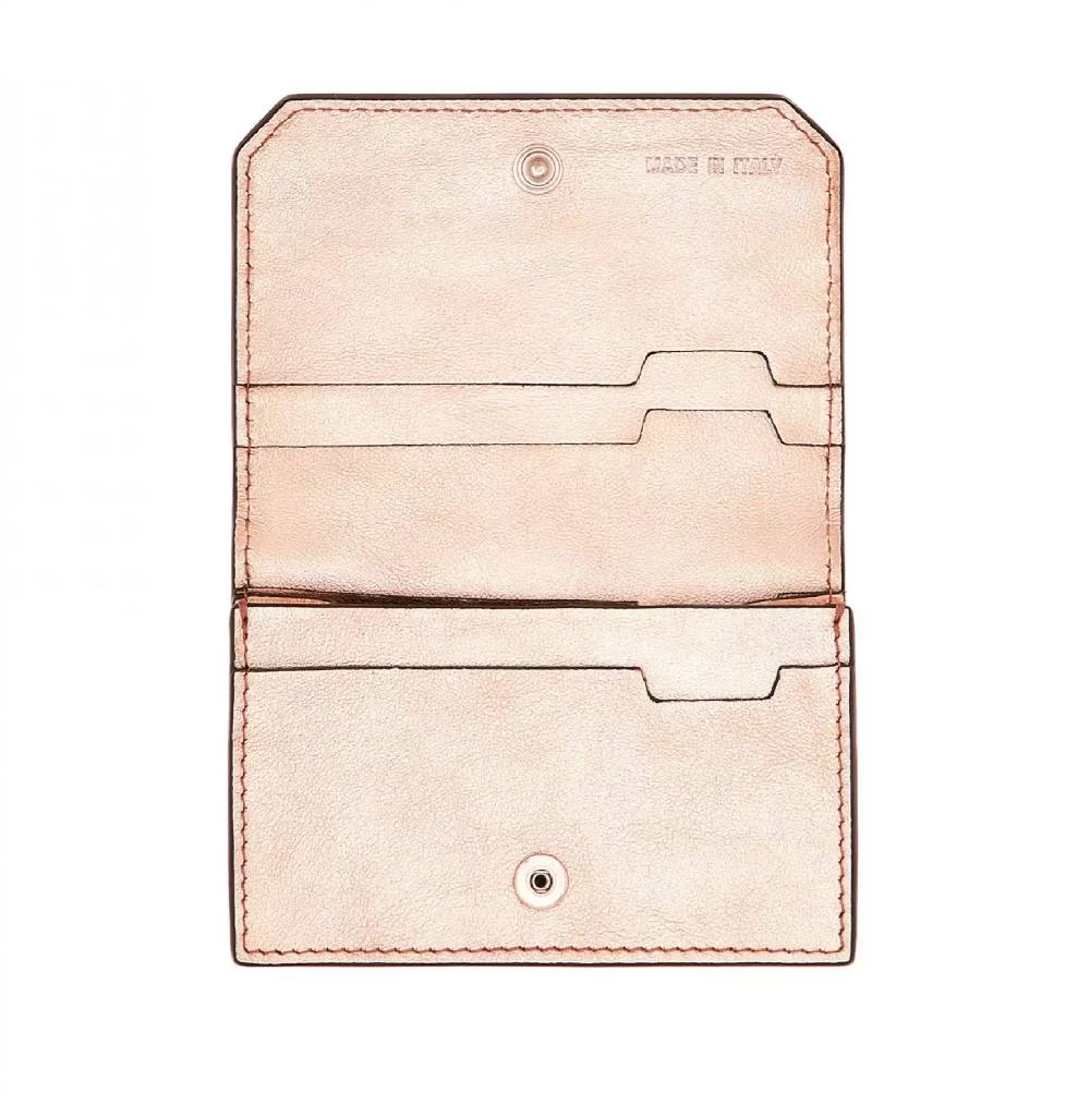 Pineider Porta carte con patta in Metro Smooth Promozione
