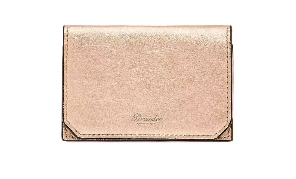 Pineider Porta carte con patta in Metro Smooth Promozione