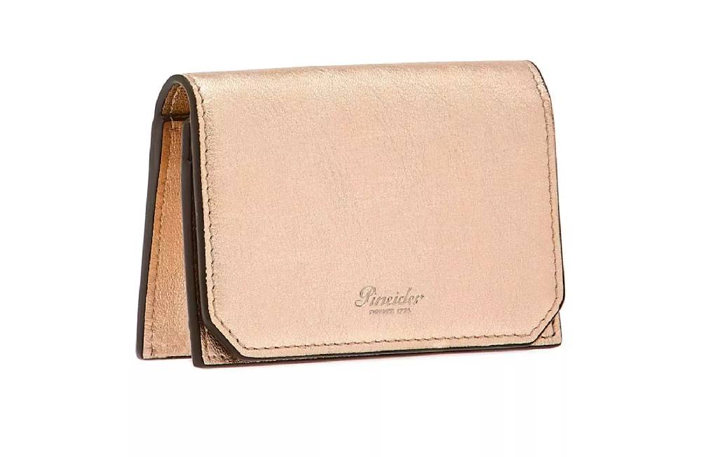 Pineider Porta carte con patta in Metro Smooth Promozione