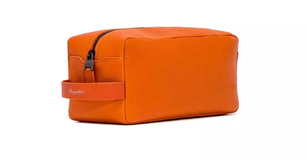 Pineider Beauty Case in Bottalato Nuovo