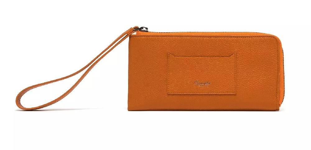 Pineider Portafoglio con zip in Bottalato Spedizione Gratuita