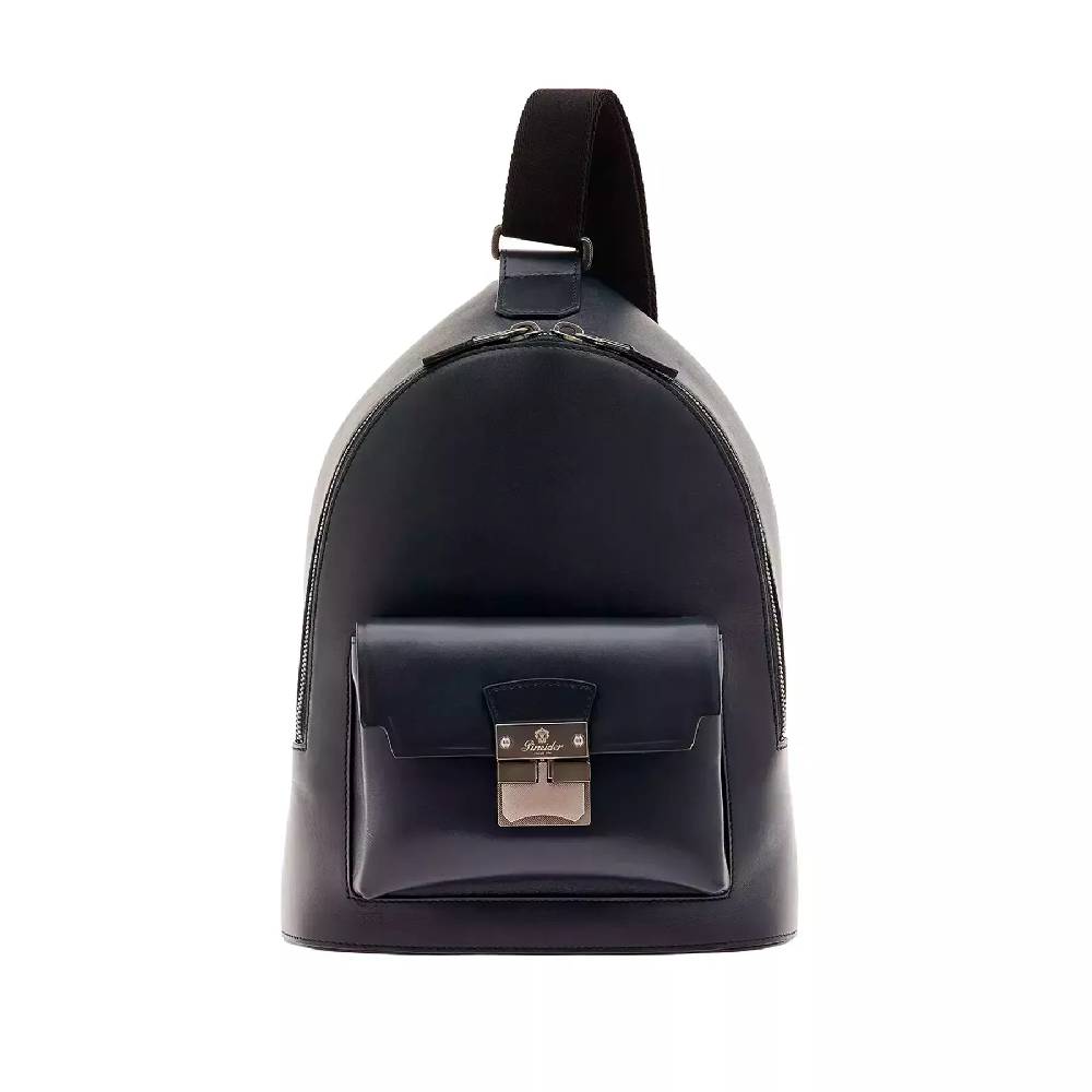 Pineider Sling Bag in Metro Smooth Consegna Veloce