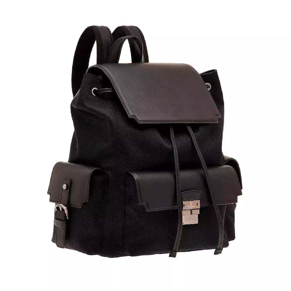 Pineider Zaino Weekend in Metro Nylon Fino Al -60%