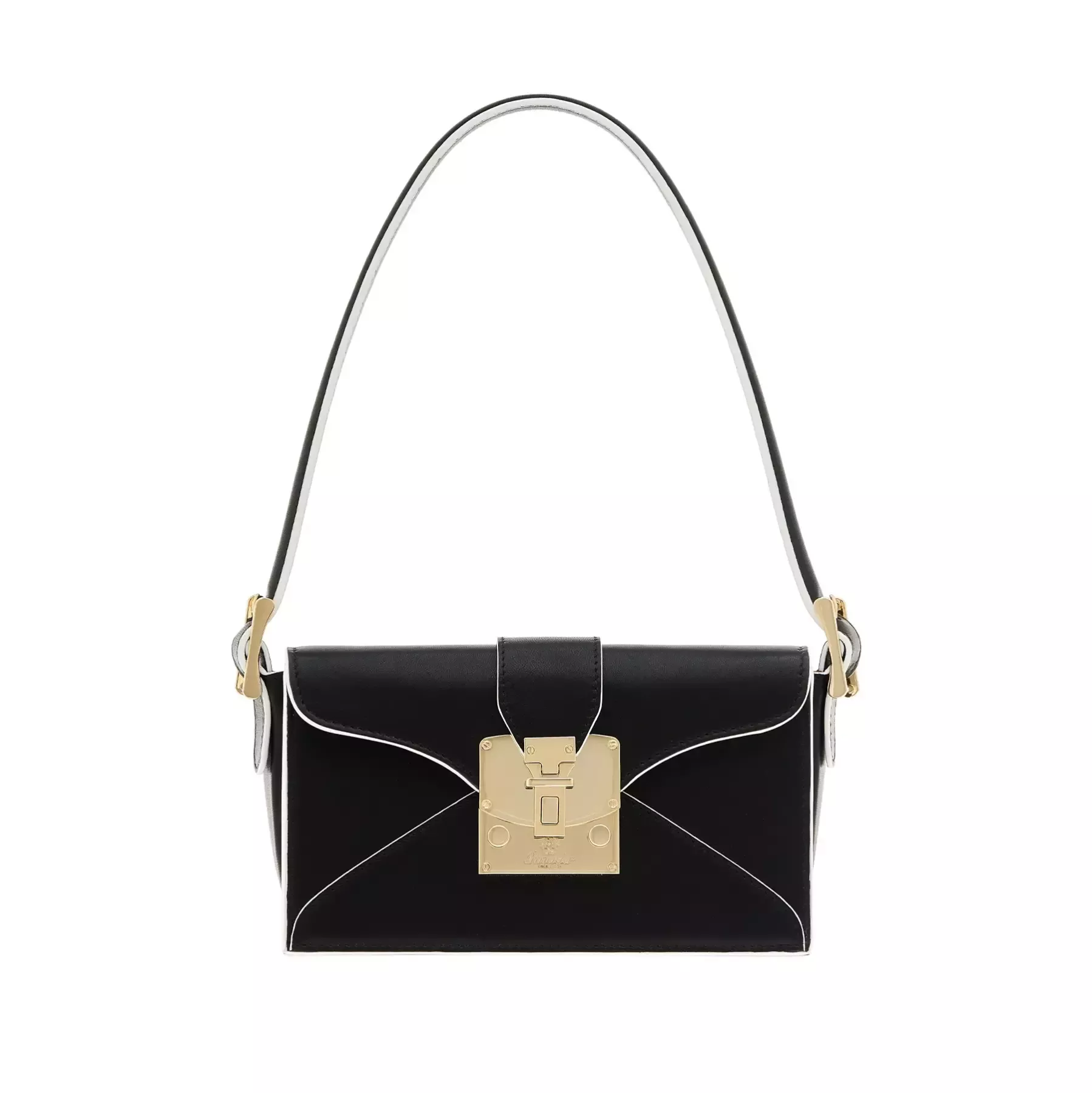 Pineider Borsa Envelope in Pelle Liscia Shopping Online
