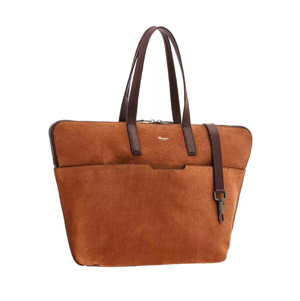 Pineider Saddle Tote Bag in Nabuk Novità