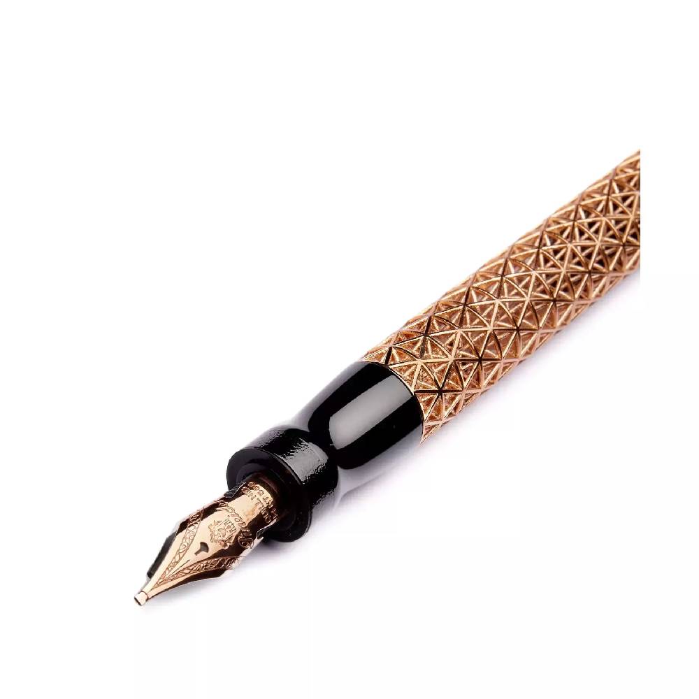Pineider Penna Stilografica Psycho- Pennino in Oro 14KT Hotsell